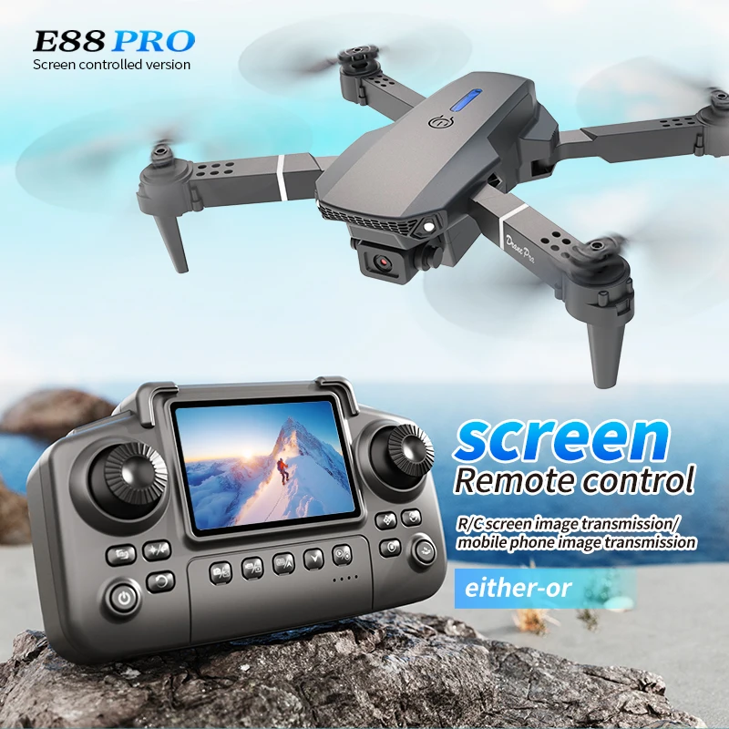 Professional E88 PRO Drone wit - огляд і ціна Rc Helicopter Motor