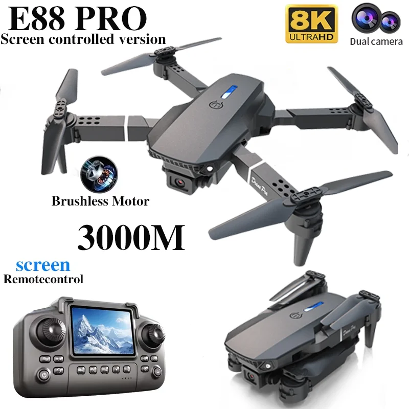 Professional E88 PRO Drone wit - огляд і ціна Rc Helicopter Motor