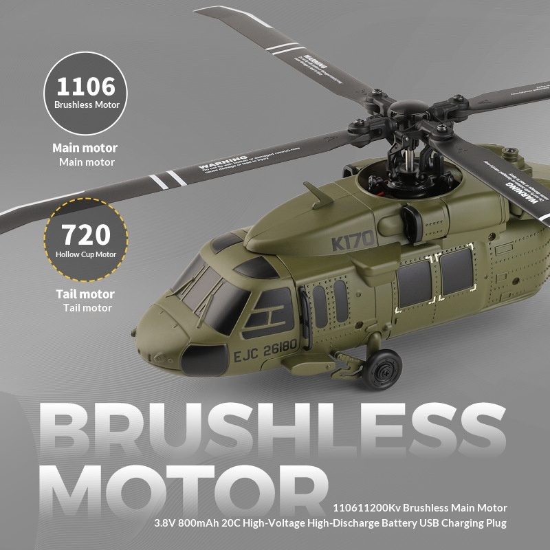 K170 Remote Control Helicopter - огляд і ціна Rc Helicopter Gyro
