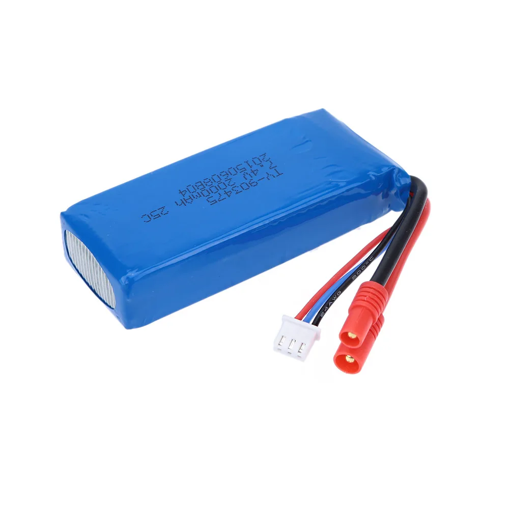 7.4V 2000mAh Battery  (Round C - огляд і ціна Rc Helicopter Coaxial