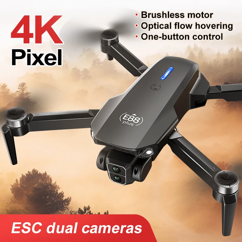 New E88 Plus Quadcopter Drone: - огляд і ціна Rc Helicopter Electric