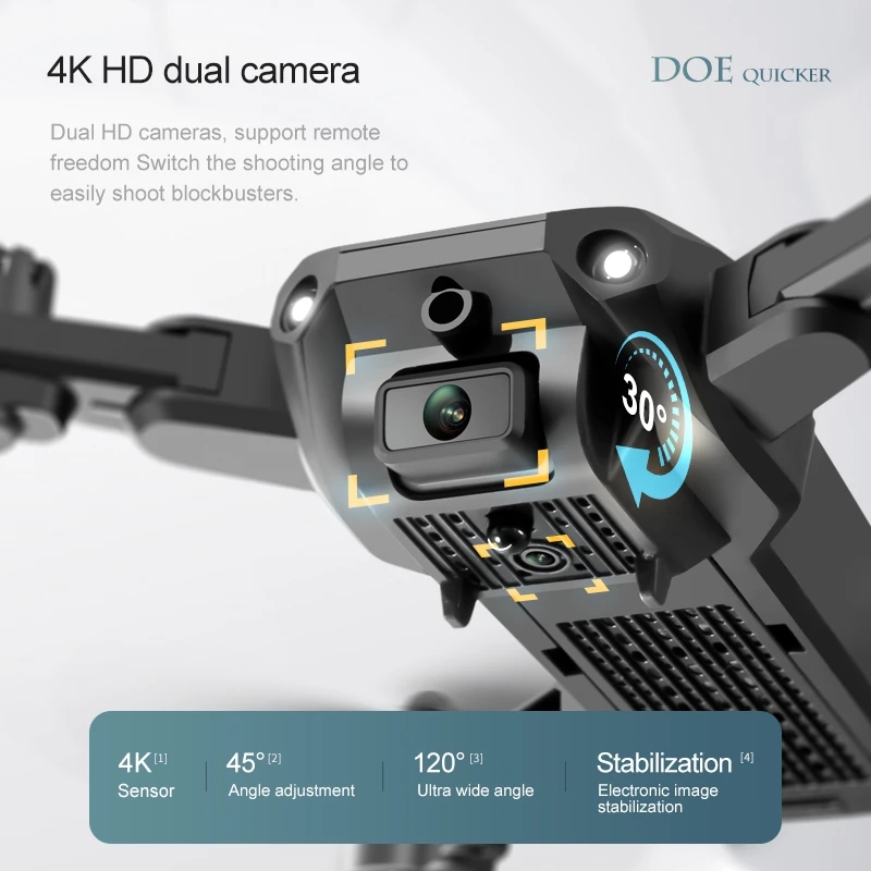 New 4DRC V23 Mini Drone 4K Pro - огляд і ціна Rc Helicopter Electric