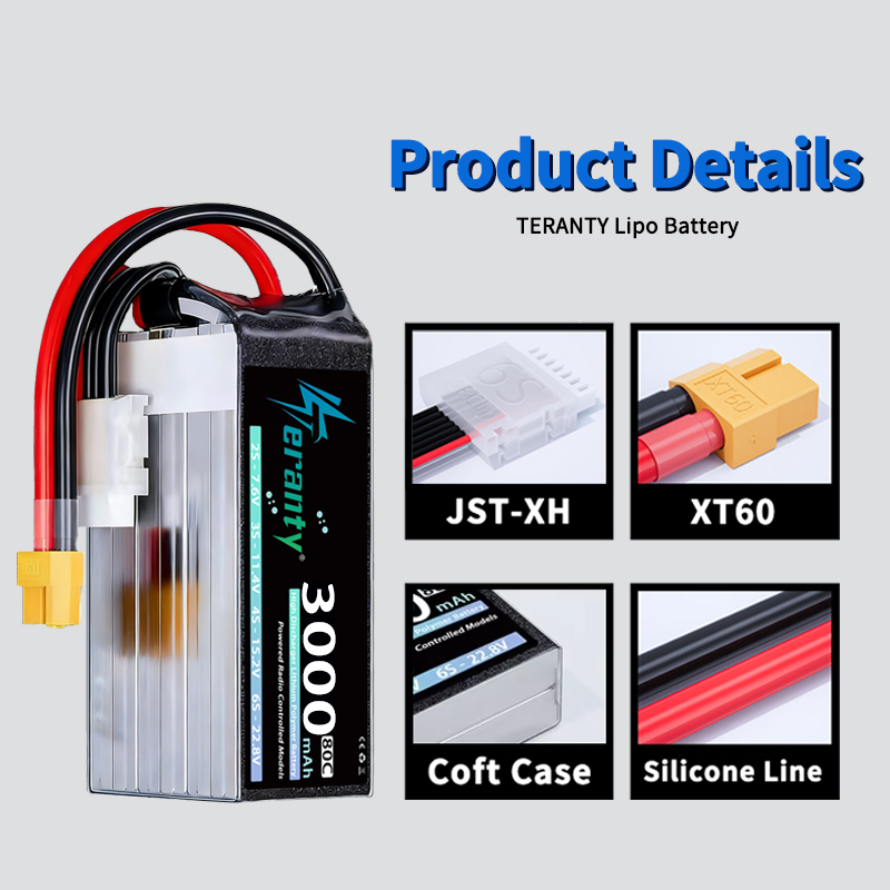TERANTY 6S 22.8V 3000mAh 80C/1 - огляд і ціна Rc Helicopter Charger