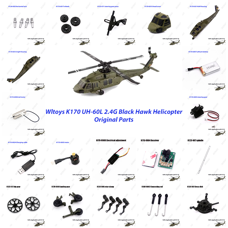 Wltoys XK K170 RC Helicopter S - огляд і ціна Rc Helicopter Coaxial